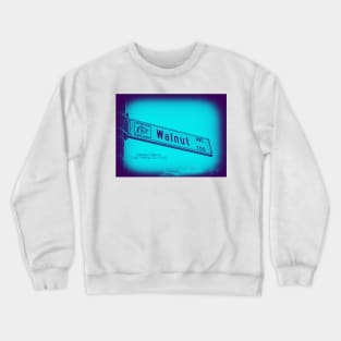 Walnut Avenue, Long Beach, CA GRAPE TAFFY Crewneck Sweatshirt